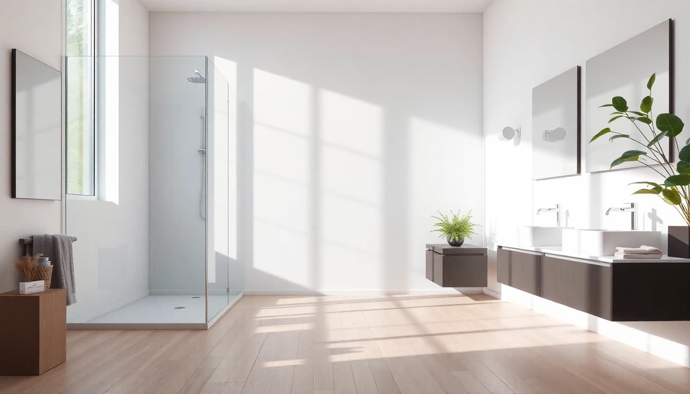 Erleben Sie hochwertige Badezimmerlösungen von sonni sanitär GmbH in stilvollem Ambiente.