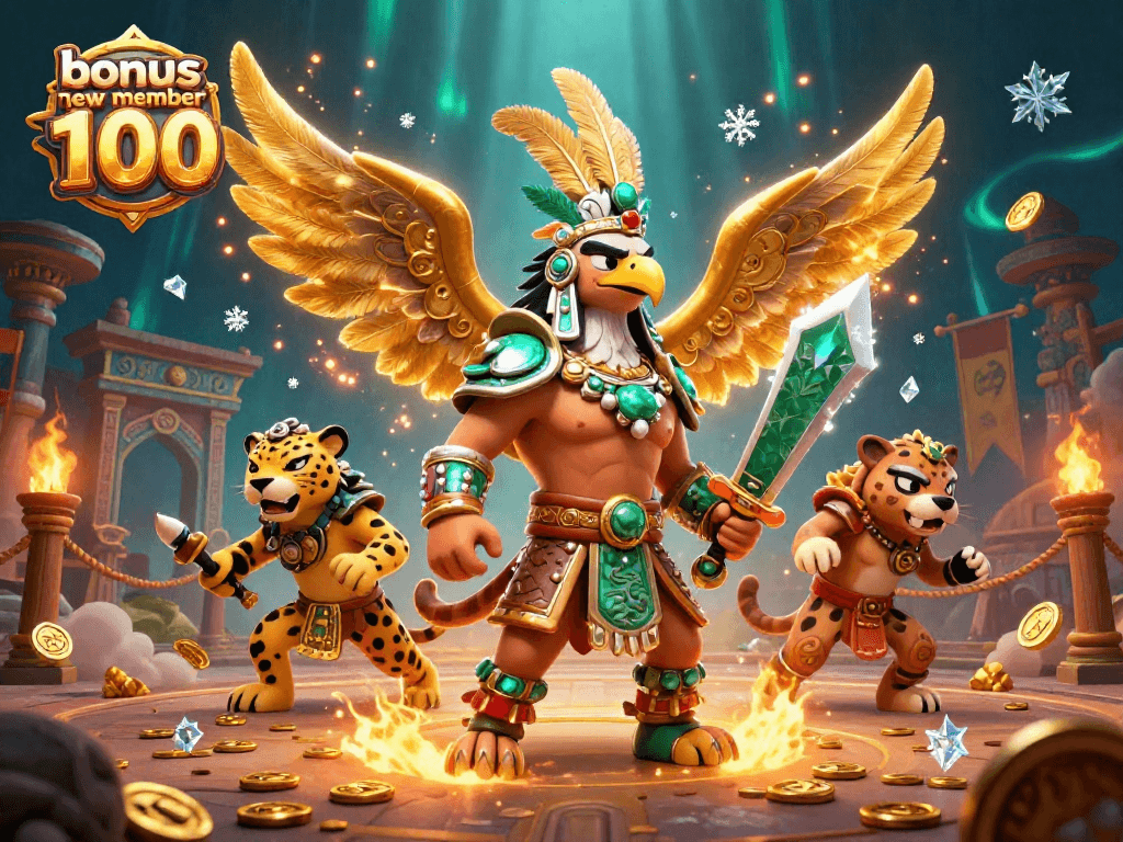 Engage with the exciting gameplay featuring bonus new member 100 as you spin for jackpots!