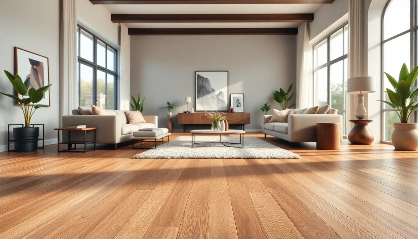 Transform your space with luxurious vinyl flooring that adds elegance and warmth to your home.