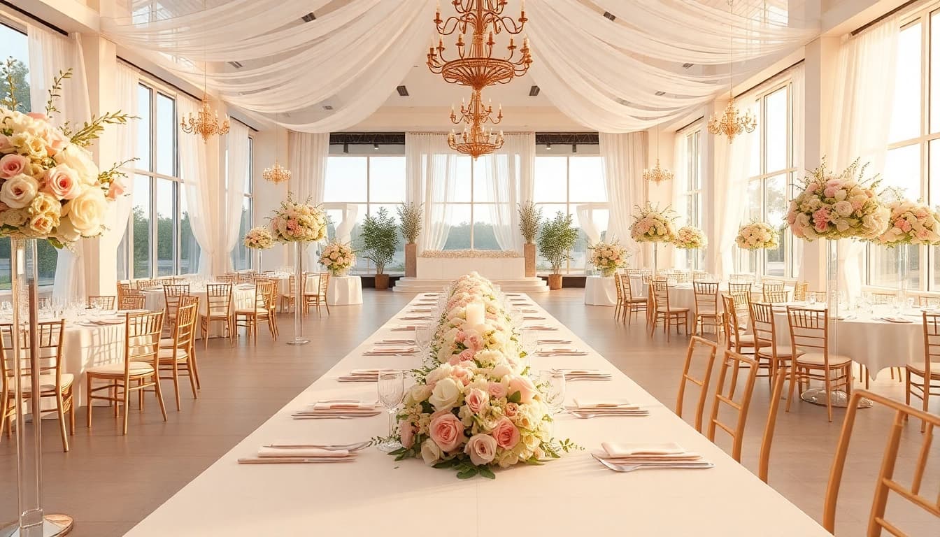 Experience the charm of a Wedding Event Space Jacksonville with elegant decor and inviting ambiance.