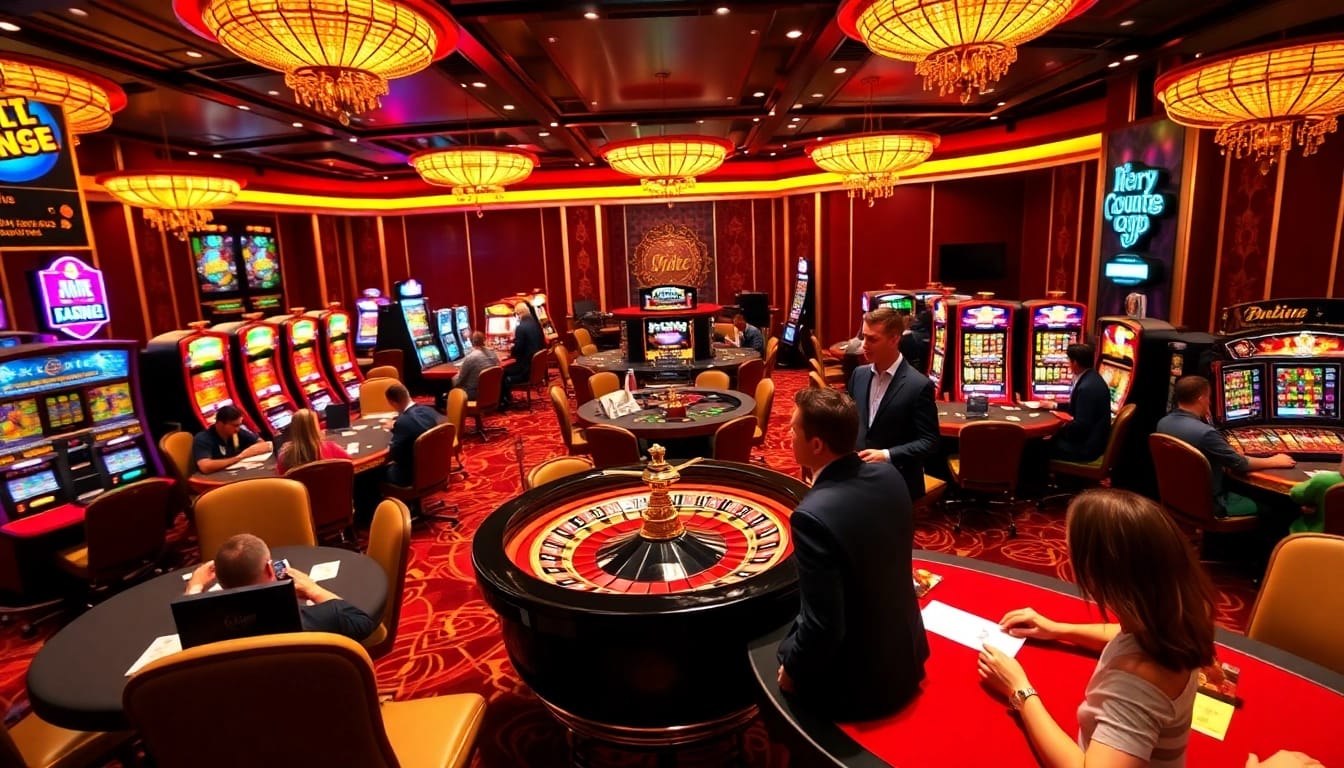 Découvrez une action de jeu palpitante au casino en ligne français avec des tables vibrantes et des joueurs excitants.