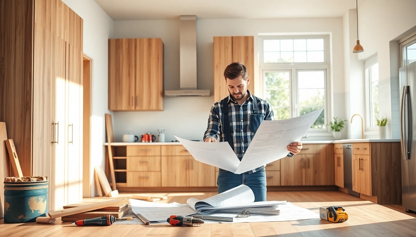 Revamp your space with a home renovation expert guiding the way in a bright, stylish kitchen.