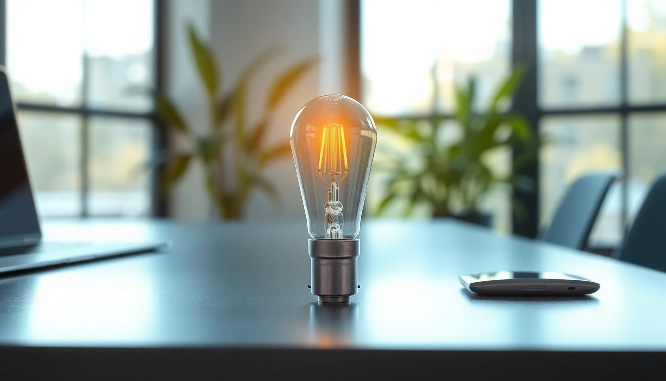 Illuminate your space with a stylish g16 bulb showcasing its elegant design and bright features.