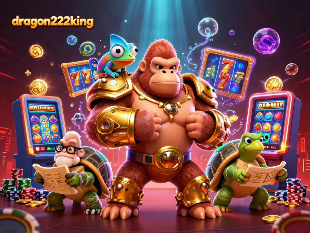 Engage with dragon222king's exciting slots featuring vibrant imagery and dynamic gaming elements.