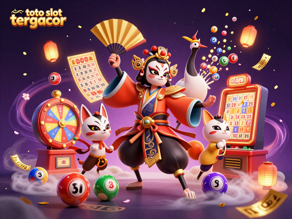 Engage in the thrilling action of toto slot tergacor with vibrant characters and dynamic casino elements!