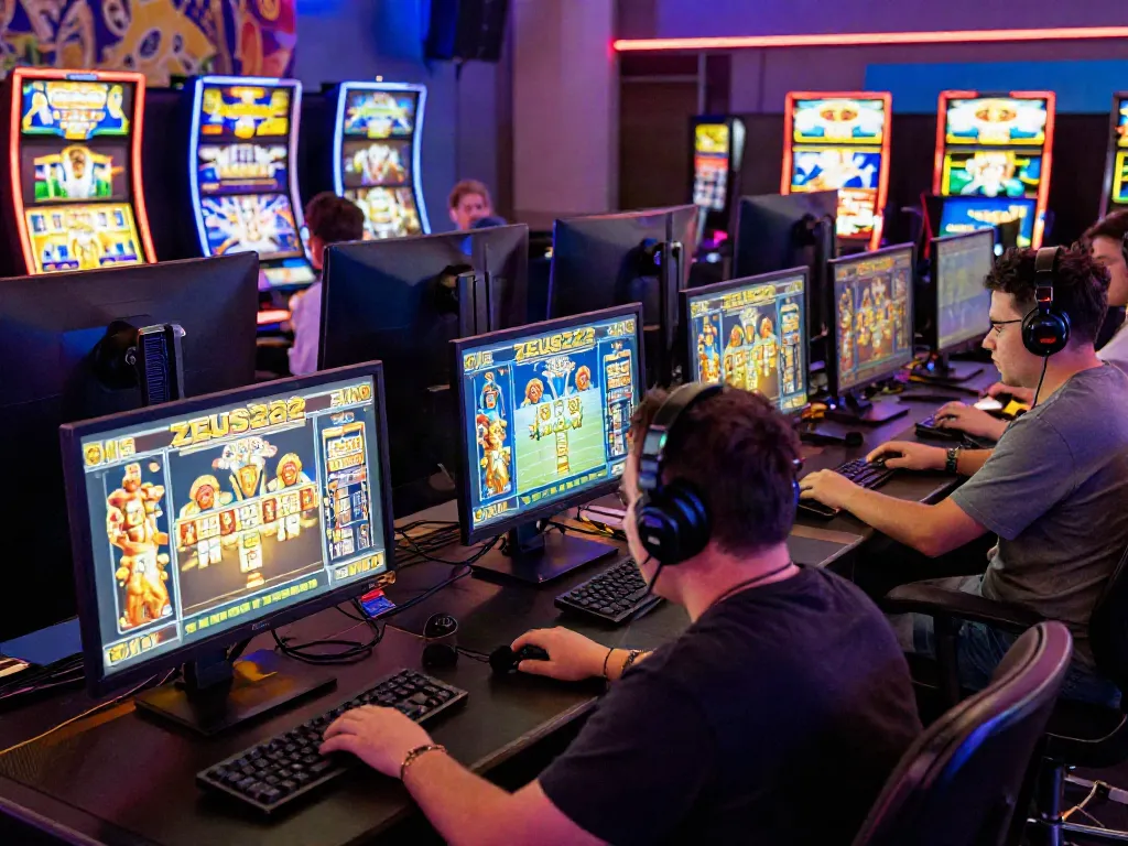 Pengalaman bermain slot ZEUS222 secara online dengan antusiasme pemain di berbagai perangkat.