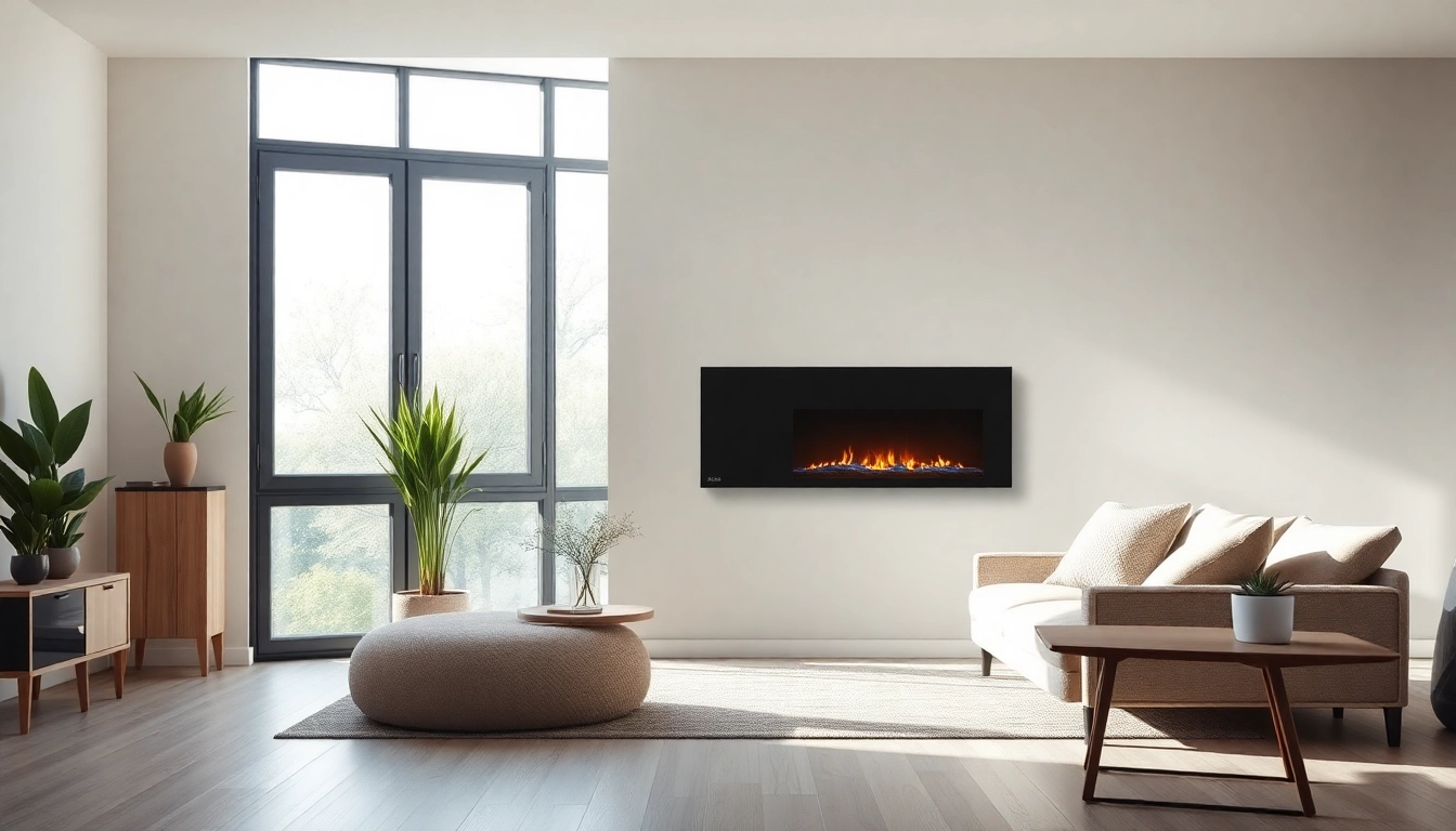 Heizkörper im eleganten Wohnzimmer mit natürlichem Licht und modernem Design.