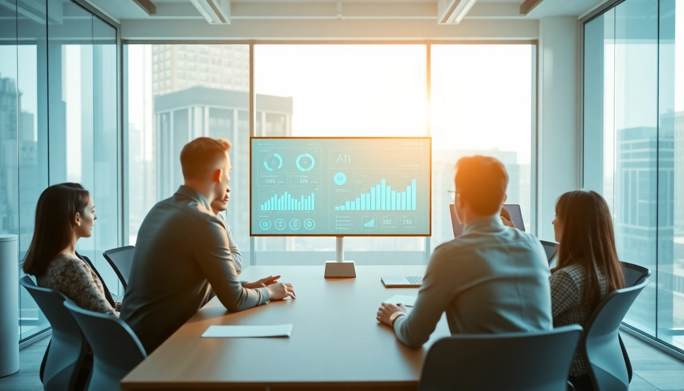 Enhance productivity with an ai assistant for enterprise teams during a collaborative meeting.