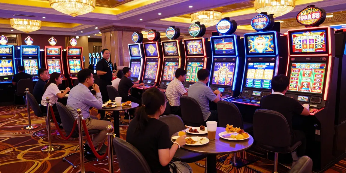 Experience the excitement of rokok88 slot gaming in a vibrant casino