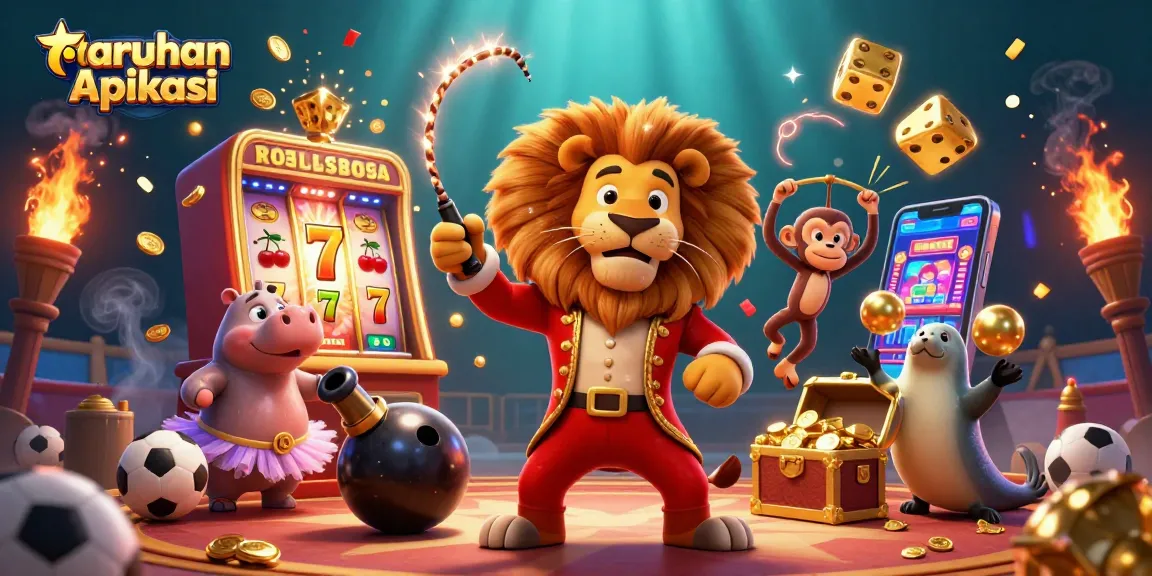 Experience thrilling taruhan bola aplikasi with vibrant 3D casino characters and dynamic gaming elements.