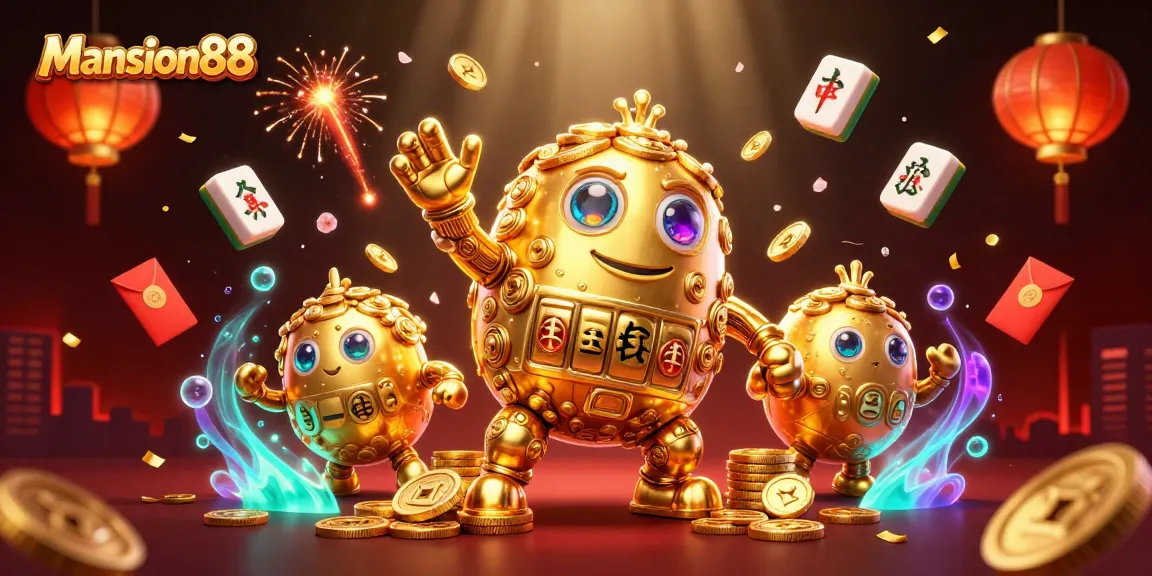Mansion88 offers exhilarating gaming experiences with an ancient golden golem and rich casino elements.