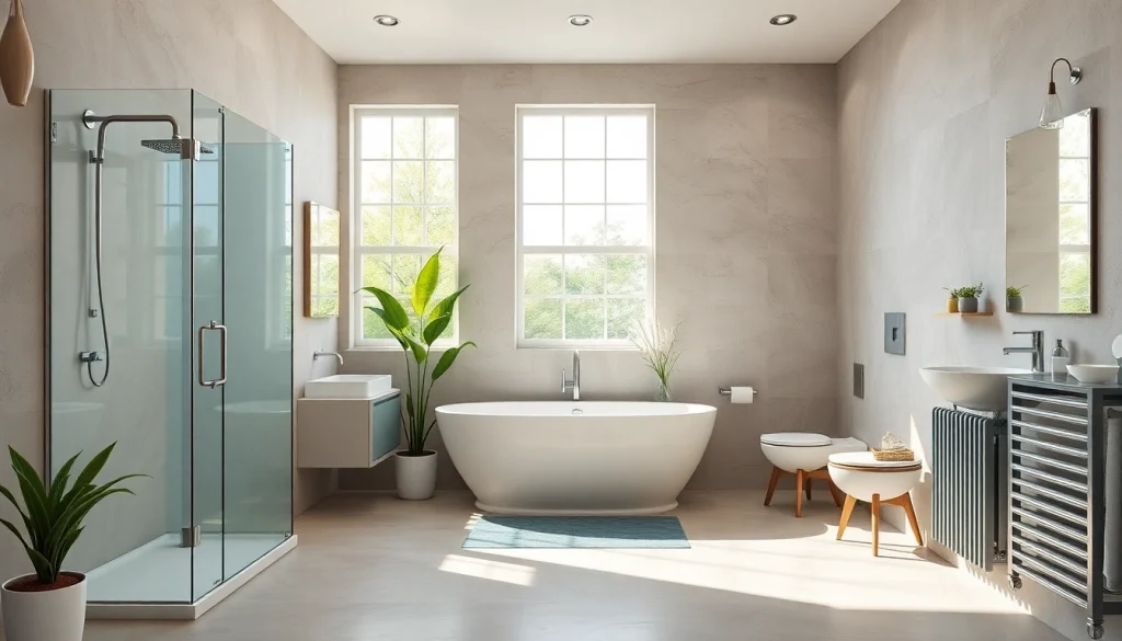 Erleben Sie die exklusive Produktvielfalt von sonni sanitär GmbH in einem stilvollen Badezimmer.