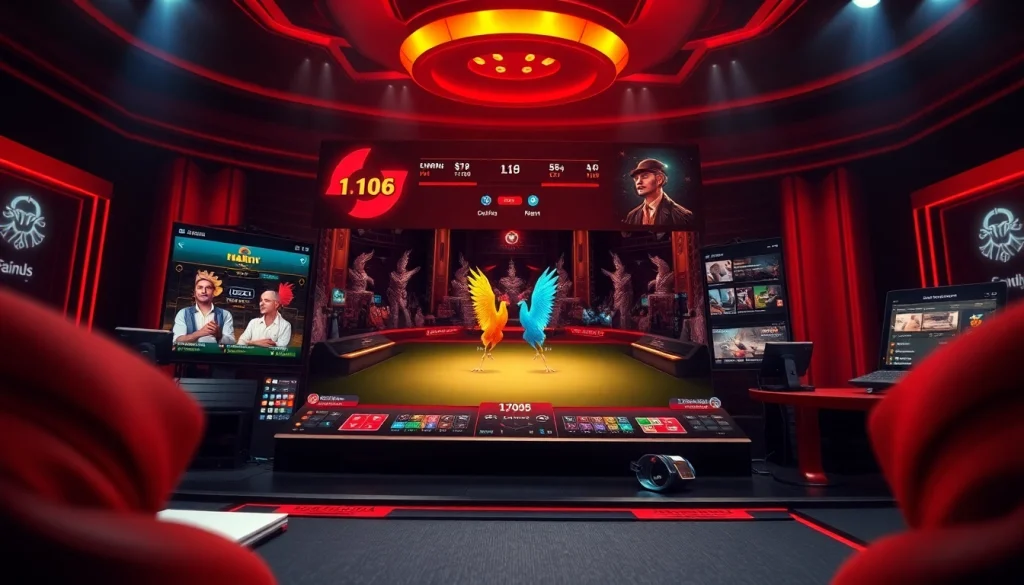 Engage in thrilling bets with đá gà 6789 net's immersive online cockfighting platform.