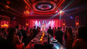 Enjoy an electrifying dinner sxm experience at Club Noir featuring dancers, gourmet meals, and vibrant nightlife.