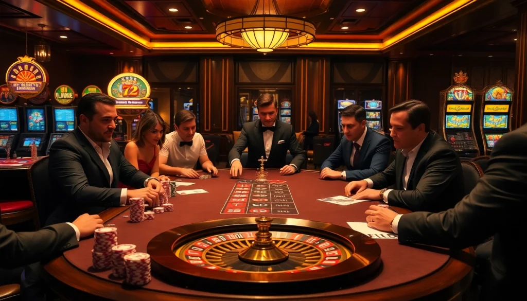 Play poker at KJC's premier gaming site with engaging tables and vibrant action.