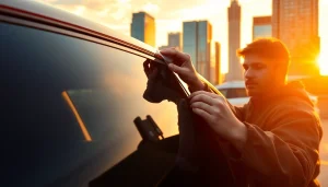 Enhance privacy and style with professional window tinting Cleveland TN service showcasing expert installation.