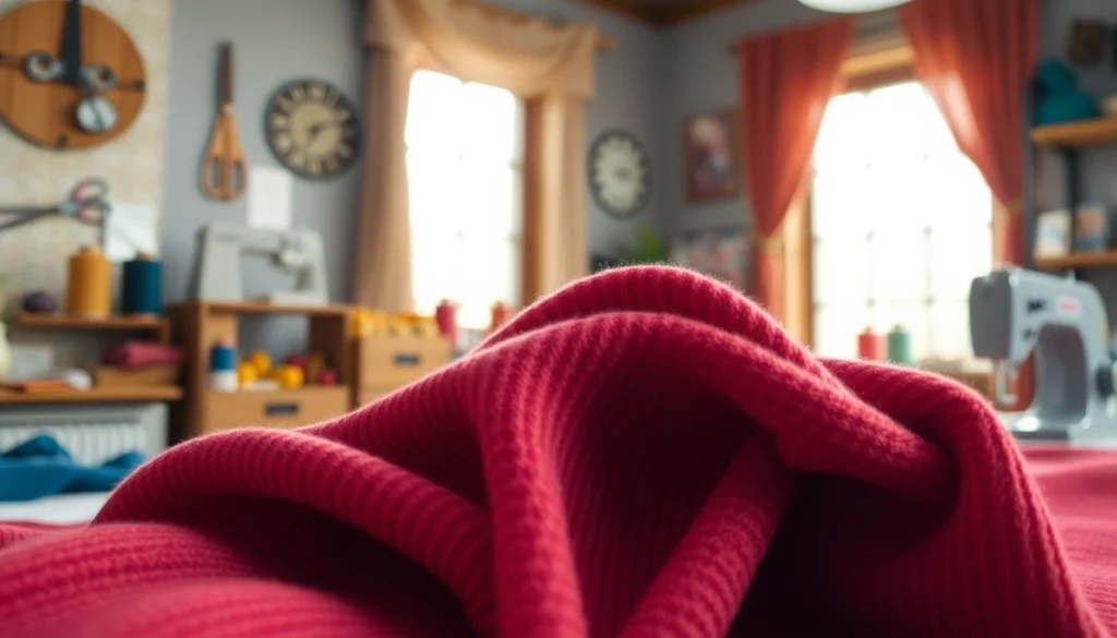 Ontdek ribcord katoen, een zacht en veelzijdig materiaal voor creatieve naaiprojecten.