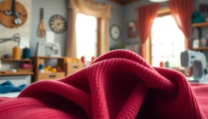 Ontdek ribcord katoen, een zacht en veelzijdig materiaal voor creatieve naaiprojecten.