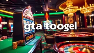 Experience the thrill of gta togel and casino excitement with vibrant slot machines and engaging players.