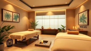 편안한 장식과 분위기의 고요한 스파 환경에서 프리미엄 속초마사지를 경험하세요.